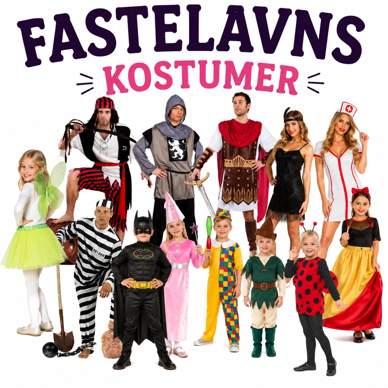 fastelavnskostumer