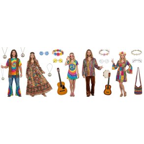 Hippie Kostume
