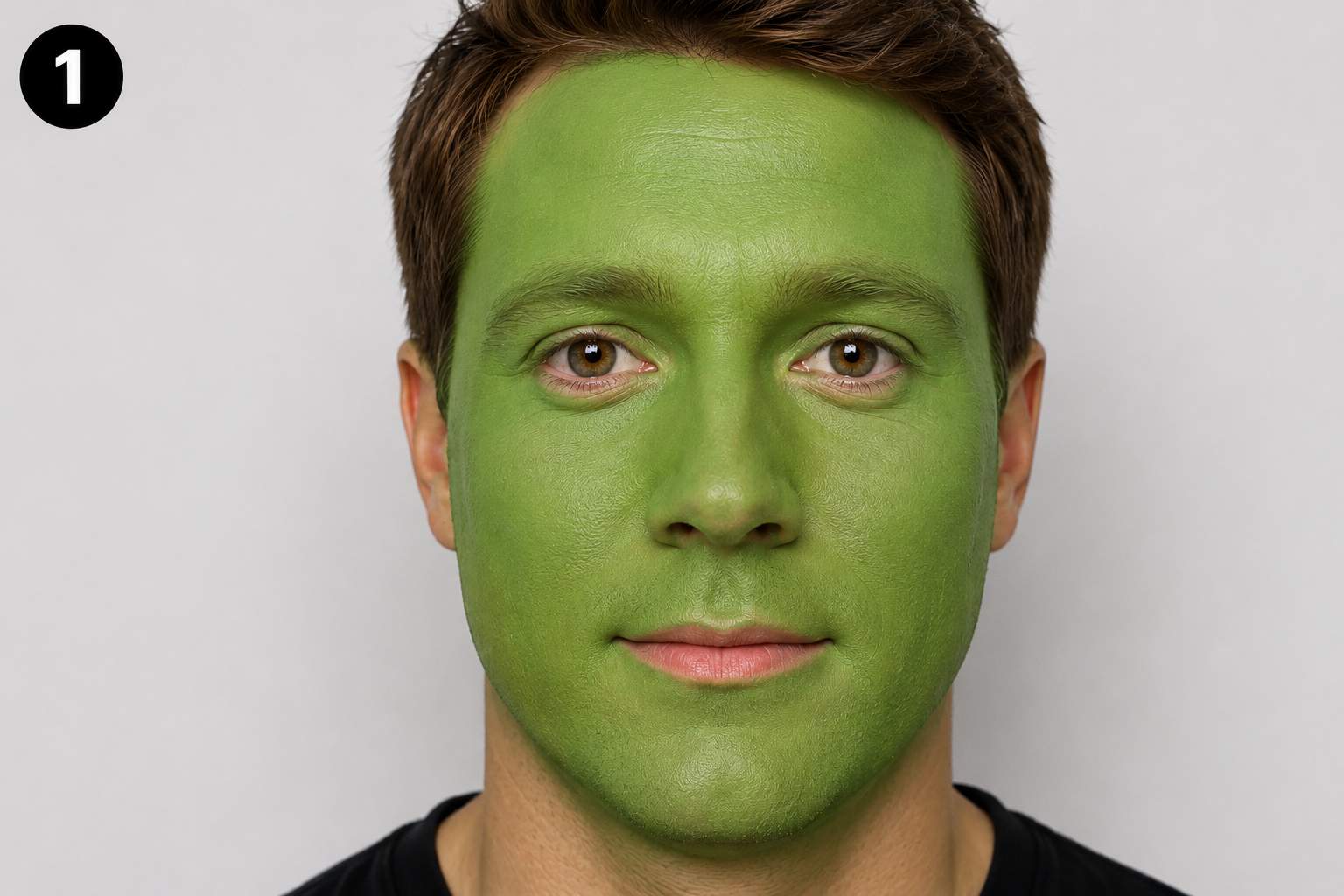 hulk ansigtsmaling del 1