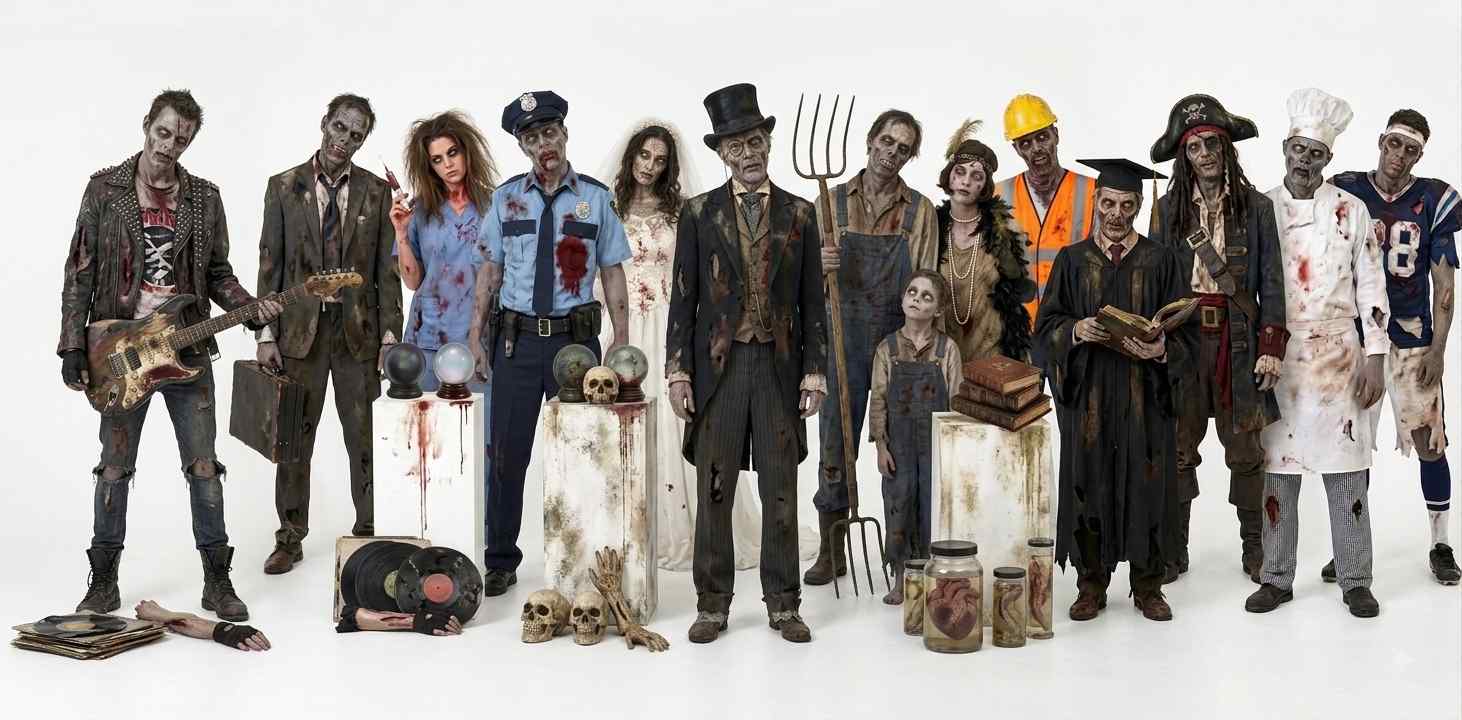 zombie kostume