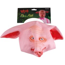 Grisemaske i latex
