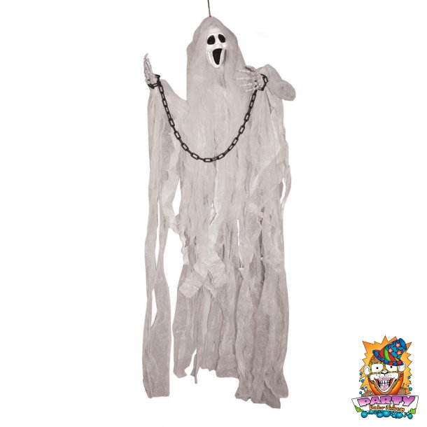 Hangspook 120 cm &ndash; Uhyggelig halloweendekoration