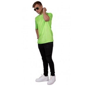 80er T-shirt neon grn