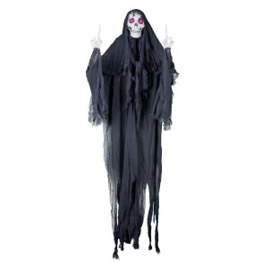 Zombie skelet halloween pynt 170 cm