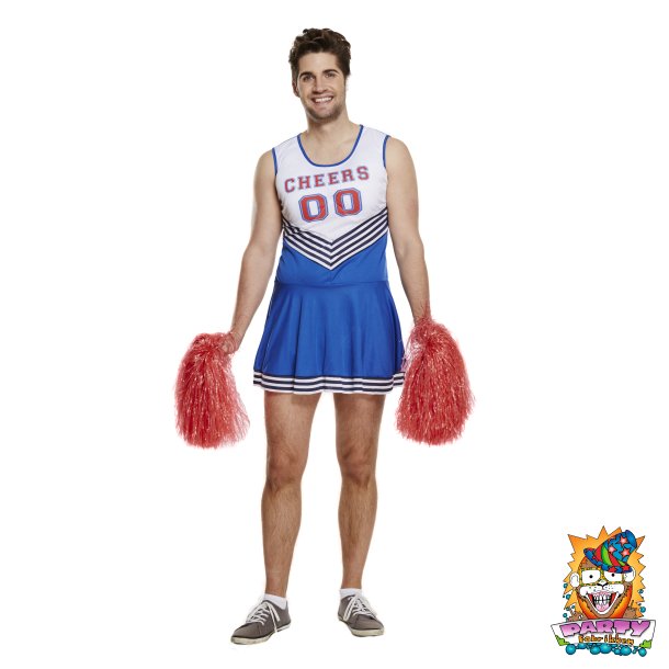 Cheerleader kostume mand