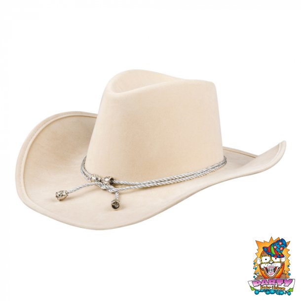 Cowboyhat i beige