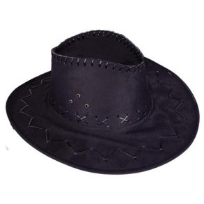 Cowboyhat sort ruskindslook