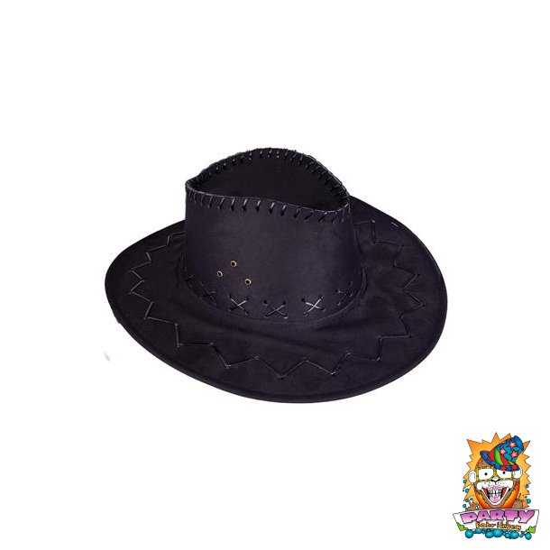 Cowboyhat sort ruskindslook