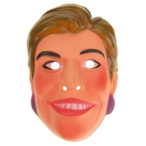 Dame maske i plastik