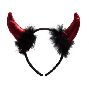 Djvle hrbnd med pels