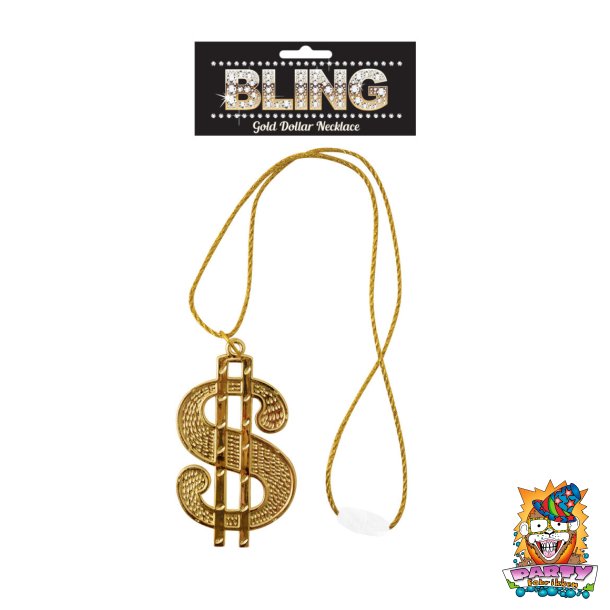 Dollartegn halsk�de 