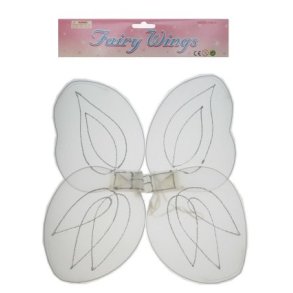 Vinger hvid med glitter