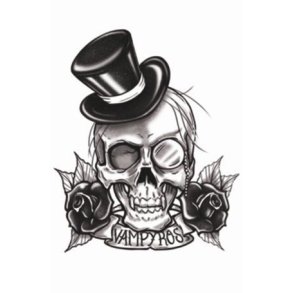 Goth Tatovering med ddningehoved