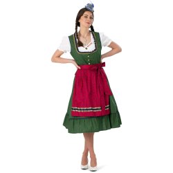 Gr�n plus size kn�lang tyolerkjoler