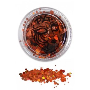 Guld glitter store flager