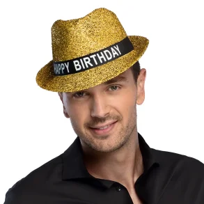 Guld hat (happy birthday)