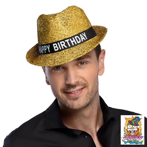 Guld hat (happy birthday)