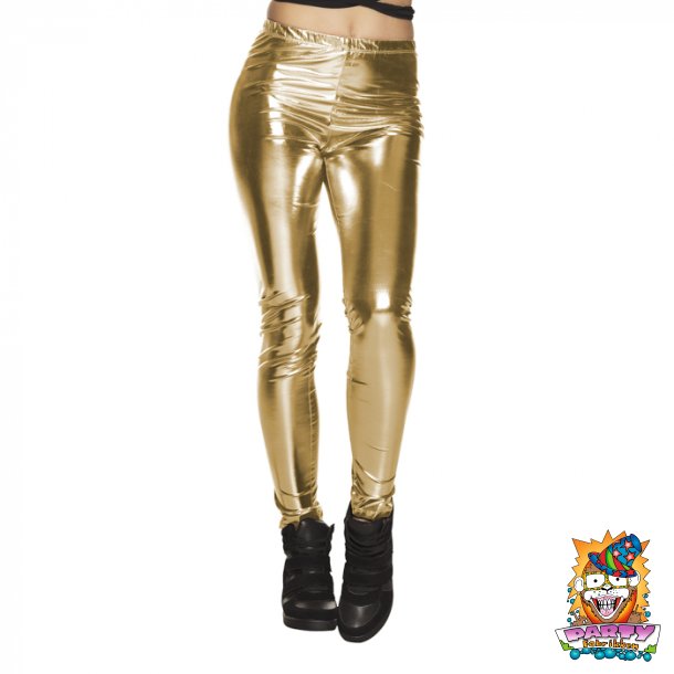 Guld leggings (M)