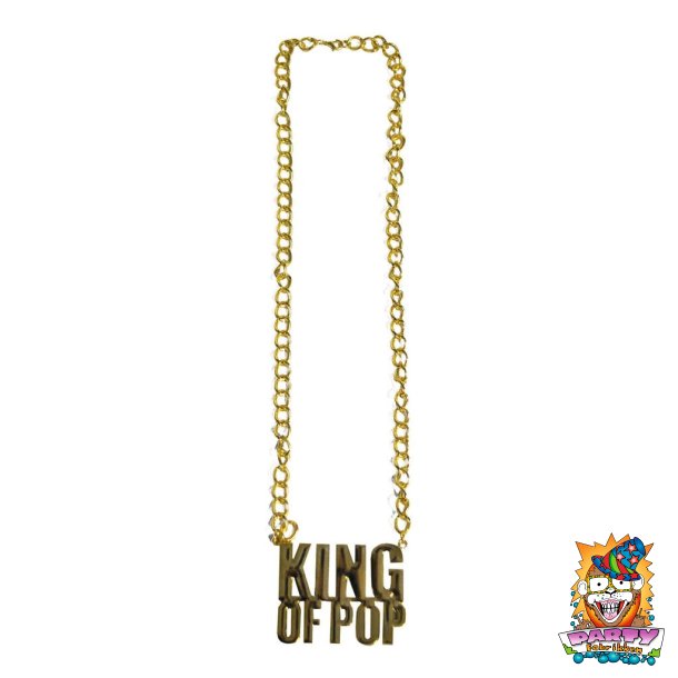 Guldhalsk�de King of the pop