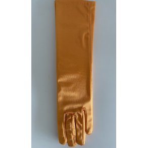 Lange handsker i orange 