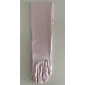 Lange handsker i lyserd