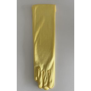 Lange handsker i gul