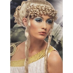Grsk gudinde paryk (blond)