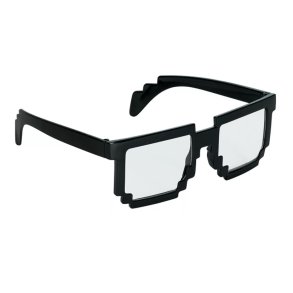 Minecraft briller i sort (pixel) 