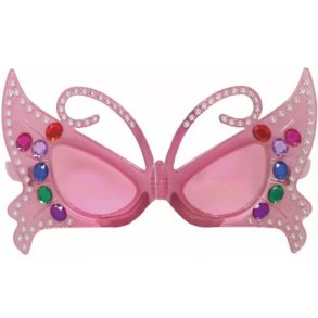 Sommerfugle briller i pink