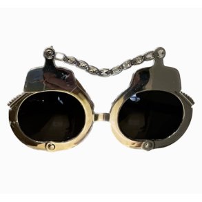 Hndjern briller i guld 