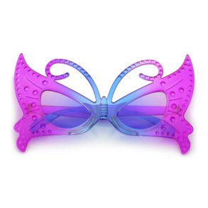 Sommerfugle briller i bl og pink