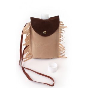 Lommelrke/drikkeflaske i indianer stil