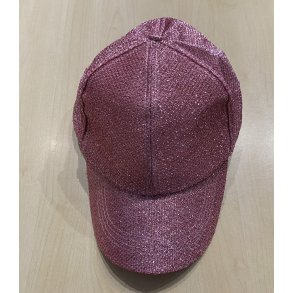 Kasket lyserd med glitter