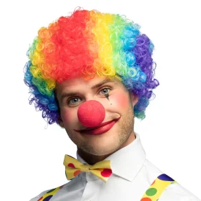 Klovneparyk regnbuefarvet 
