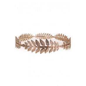 Laurbrkrans guld metal