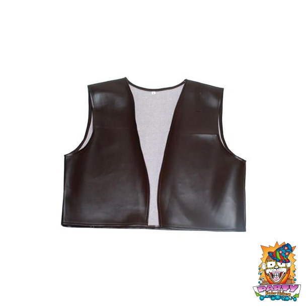 Ldervest brun