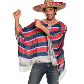 Mexicaner poncho (M/L)