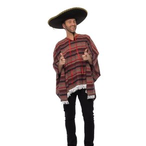 Mexicaner poncho Onesize