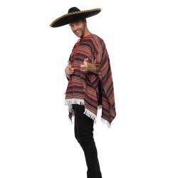 Mexicaner poncho Onesize