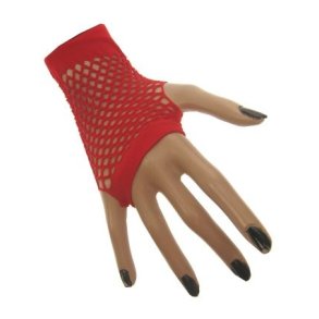 80'er korte nethandsker, rde