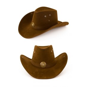 Nevada Deluxe Cowboyhat, brun