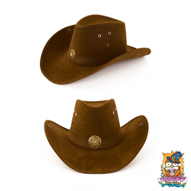 Nevada Deluxe Cowboyhat, brun