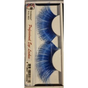 Kunstige jenvipper i bl (lange)