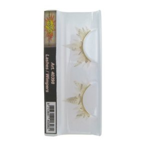 Kunstige jenvipper formet som flammer i guld