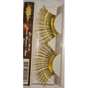 Kunstige jenvipper i guld (lange)