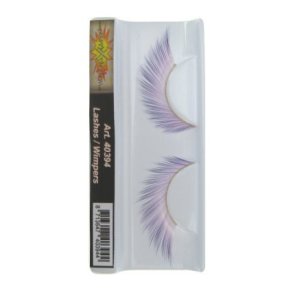 Kunstige jenvipper i lilla og pink