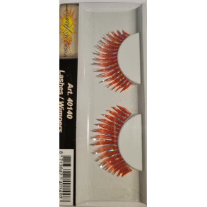 Kunstige jenvipper i rd med slvstriber