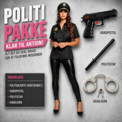 Politipakke Kvinde - Onesize