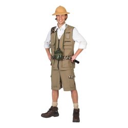 Safarimand kostume m�nd