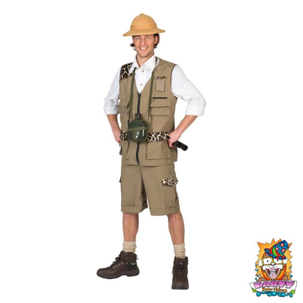 Safarimand kostume
